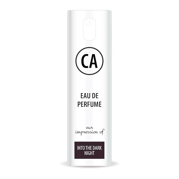 CA Perfume Impression of Into The Dark Night for Women Eau De Parfum Floral Scent Long Lasting Perfumes for Women Travel Size TSA Ready for Day and Night Wear 0.33 Fl Oz 10ml
