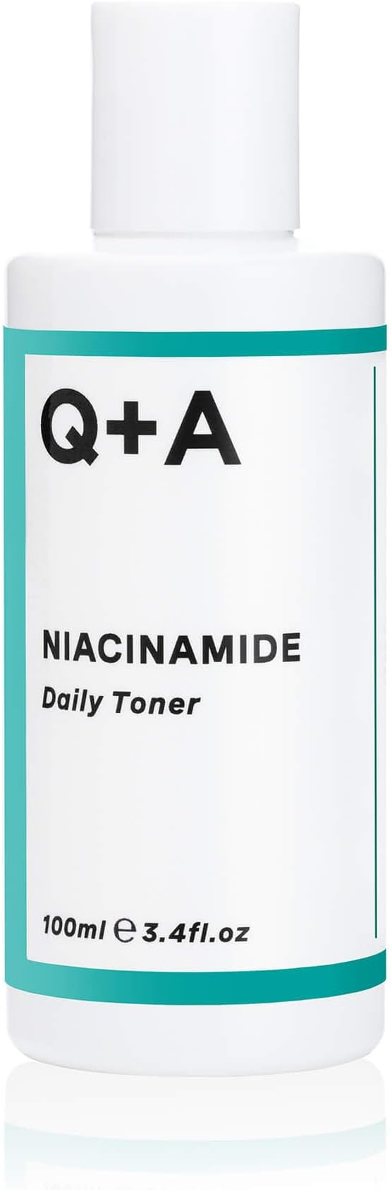 Q+A Niacinamide Daily Toner for Face (100ml), Pore Refining and Hydrating Face Toner with Hyaluronic Acid and Aloe Vera, Fragrance Free Skincare, Helps Calm Redness and Blemishes