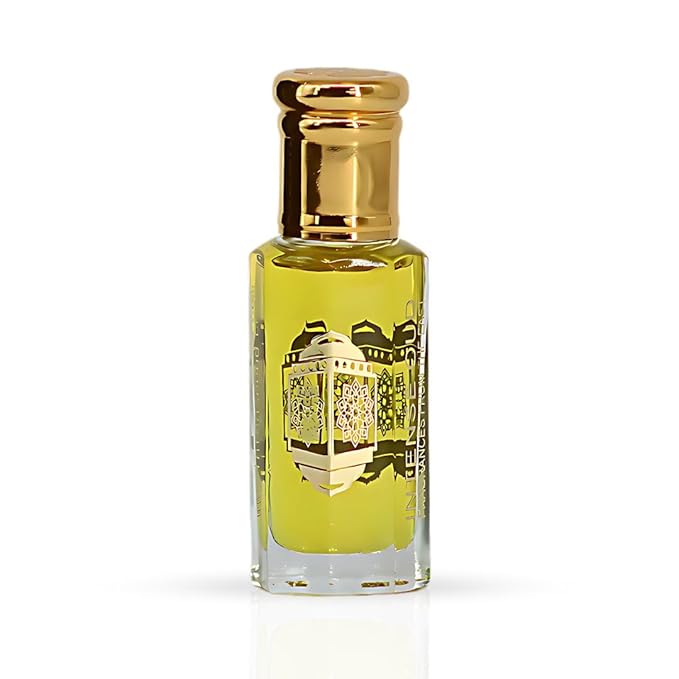 INTENSE OUD Now Girl Long Lasting Arabian Perfume Oils for Women 12ML (0.40 OZ) Fragrance Oil with Fresh Pistachio, Pear, Creamy Florals & Nutty Base - Concentrated Perfume Oil in Black Gift Box