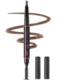 Eyebrow Pencils for Women - Waterproof, Dark Brown