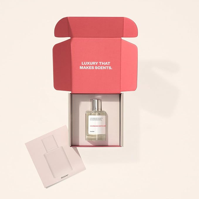 Dossier - Gourmand White Flowers - Eau de Parfum - Inspired by Viktor&Rolf's Flowerbomb - Perfume Luxury - Pure Infused - Paraben-Free - Vegan - For Women - Fragrance 3.4 Fl oz (Spray 100ml)