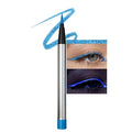 evpct Blue Shimmer Eyeliner UV Neon Gel Eyeliner Pencil Makeup, Rainbow Halloween Colored Colorful Gel Eye Liner Pen Glow in Dark Makeup, Long Lasting Waterproof Eyeliners for Face Body Painting