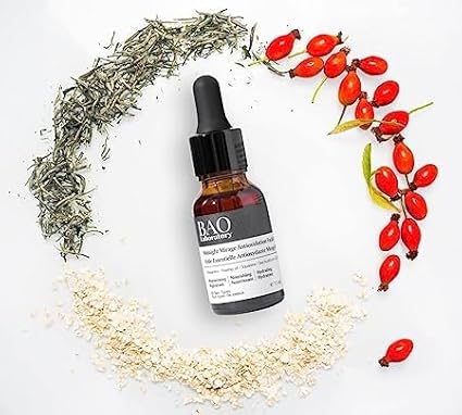 Midnight Mirage Antioxidant Serum for Face + Hydrating & Regenerating Serum | Anti-Aging Serum for Women With Squalane Rosehip Sea Buckthorn Oil | Fine Lines and Wrinkles Care(15ML)