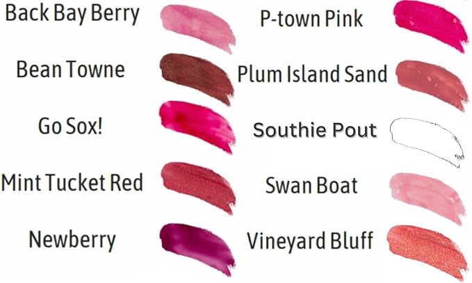 Go Sox! Lip Gloss (.25oz) -Vegan, gluten-free, cruelty-free formula with Aloe, Vitamins C & E, and a refreshing hint of spearmint extract for soft and hydrated lips.