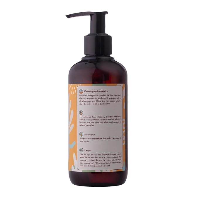 Date With Exfoliate – Multi-Function Enzymatic Exfoliating Shampoo with Ficin – For Deep Cleansing & Refreshing of the Scalp – Net 5.88 Fl. Oz/ 250 ml