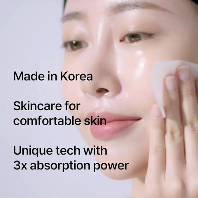 Pyunkang YUL PKY 1/3 Cotton Pads - High Absorbency Facial Toner Pads, Lint-Free Makeup Remover Squares (160 Count)