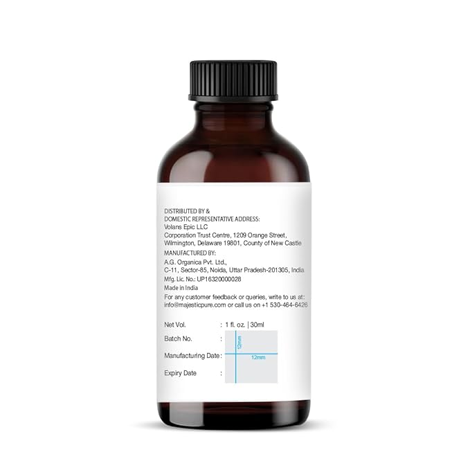 Majestic Pure Rose Essential Oil with Glass Dropper - 1 Fl Oz - 100% Pure and Natural Rose Oil - Premium Grade Essential Oils for Diffuser, Aromatherapy, Soap and Candle Making