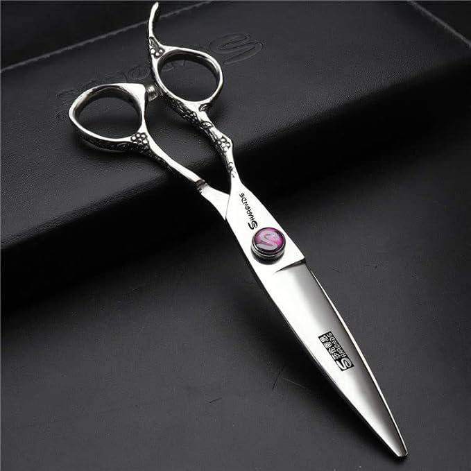 6 Inch Hair Cutting Scissors for Left Hand Hair Cutting Scissors Set (6 Inch 3 Pieces-A)