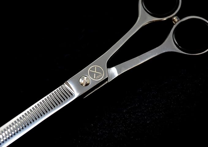 PRO Hair Cutting Sharp Barber Scissors and Thinning Shears Light weight German Made Premium Steel With Finger Rest