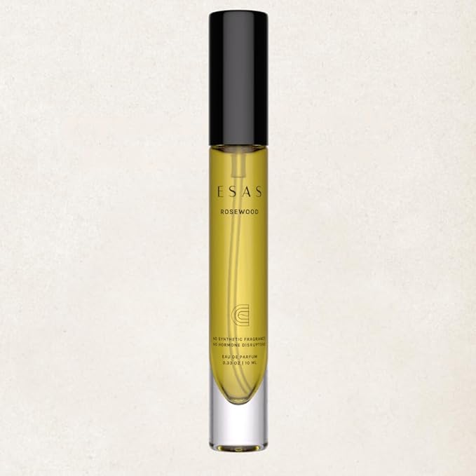 ESAS NYC Rosewood – Organic Perfume Mist, MADESAFE® - FLORAL | WATERY | MUSKY - 0.33 oz Fragrance EDP