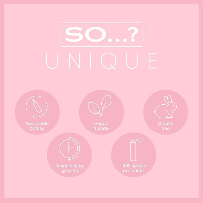 So...? Unique Truffle Cream Body Mist - Vanilla, Gourmand, Fruity Perfume for Women - Cruelty Free Body Spray for Women - 5.1 oz
