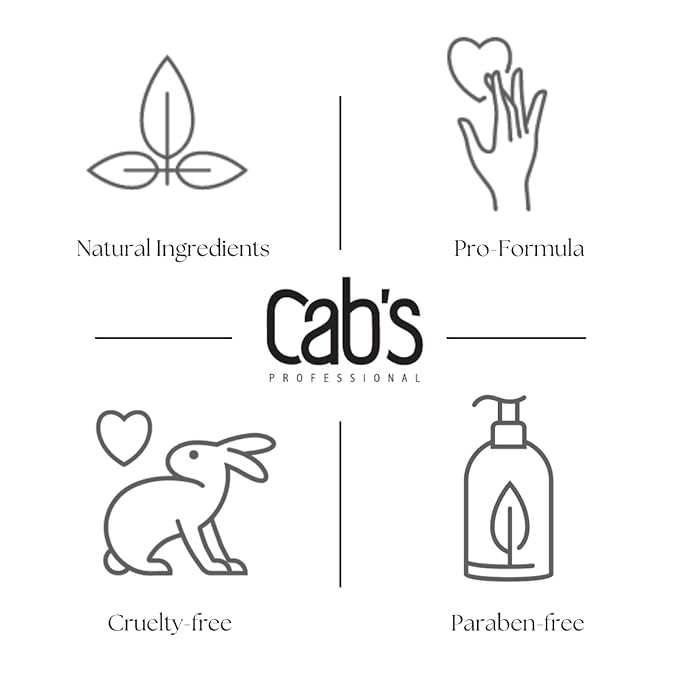Cab's Argan Oil - Frizzy Control for Dry, Damaged & Coarse Hair, Nourishing and Repair Shine - Paraben Free, Sulfate Free 1.69 fl oz (Serum With Box)
