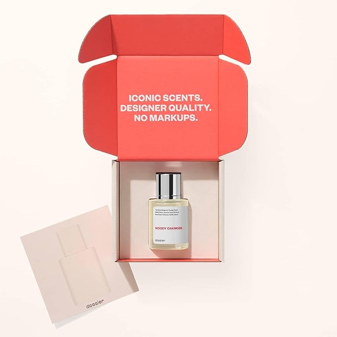 Dossier - Woody Oakmoss - Eau de Parfum - Perfume Luxury - Pure Infused - Paraben-Free - Vegan - For Women - Fragrance 1.7 Fl oz (Spray 50ml)