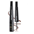 MAEPEOR Ultra-Fine Liquid Eyeliner Dark Brown High-Pigmented Matte Eyeliner Pen Stay All Day Makeup with Fine Brush Tip (M02 Dark Brown)