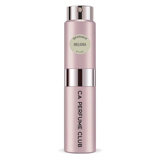 CA Perfume Impression of Meliora for Women Floral Green Scent Long Lasting Perfumes for Women Eau De Parfum Travel Size Refillable Atomizer Spray 0.27 Fl Oz 8ml