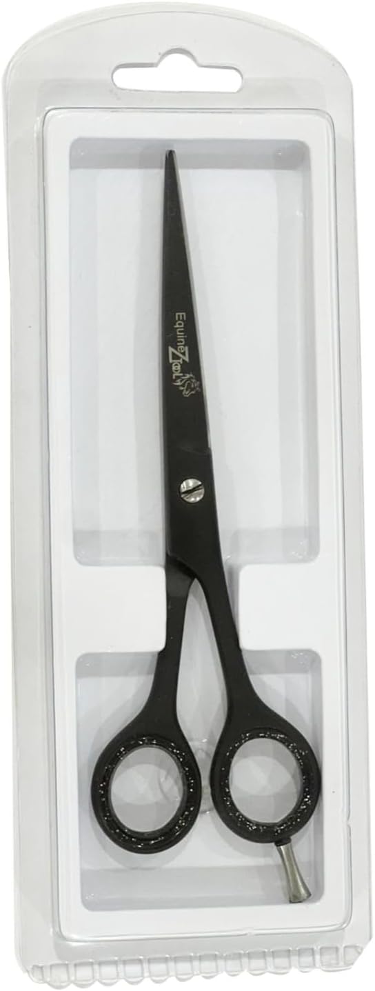 Professional Barber Scissors Hair Cutting Scissor 6.5 Inch - Stainless Steel Salon Shears for Hairdressers & Stylists, Sharp Blades with Ergonomic Handle for Men & Women Hair Cutting