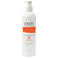 Cleure Face and Body Cleanser - Hypoallergenic, Fragrance-Free Body Wash for Sensitive Skin & Eczema - Paraben & Sulfate Free, PH Balanced Body Soap (12 oz, Pack of 1)