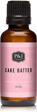 P&J Trading - Cake Batter Scented Oil 30ml - Fragrance Oil for Candle Making, Soap Making, Diffuser Oil