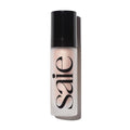 Saie Glowy Super Gel - Hydrating Makeup Primer and Illuminating Glow Serum Enriched with Vitamin C and Squalane Oil - All-Over Liquid Highlighter Makeup for Instant Glass Skin - Roseglow (1 oz)