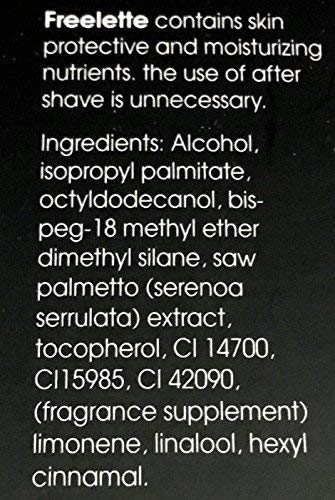 Pre Electric Shave After Shave Lotion Cream - Close Shave Balm - Smooth Irritation Free Shaving - Cooling Pre and Post Shave Balm. Freelette (MINT/BERGAMOT) 3.76 FL.OZ