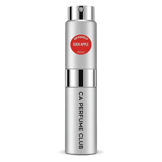 CA Perfume Impression of Eden Apple for Women and Men Floral Fruity Scent Long Lasting Unisex Fragrance Eau De Parfum Travel Size Refillable Atomizer Spray 0.27 Fl Oz 8ml