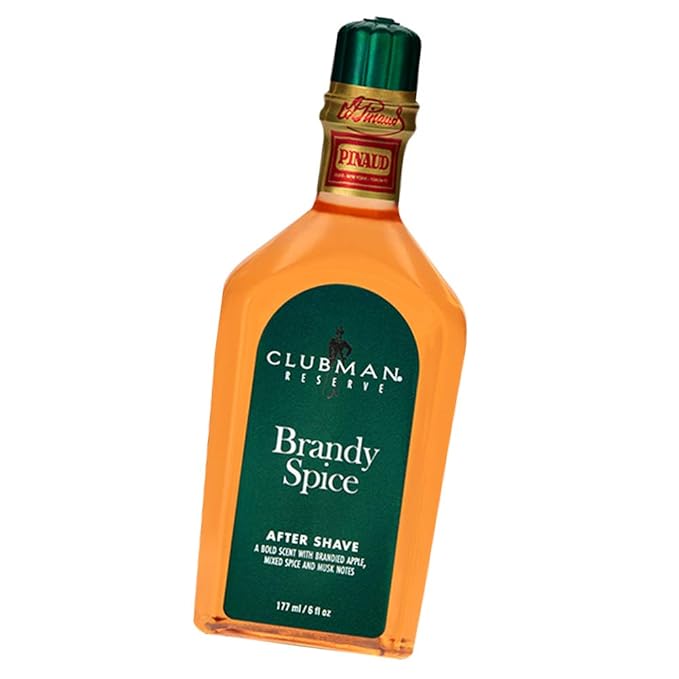 Clubman Reserve Brandy Spice After Shave Lotion – Bold, Masculine Fragrance, Aftershave for Men, 6 oz