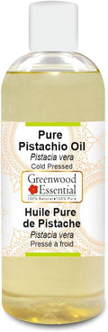 Greenwood Essential Pure Pistachio Oil (Pistacia vera) Cold Pressed 200ml (6.76 oz)