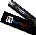 RockRose 35% Nano Ceramic Car Window Tint 40 in x 15FT 2PLY Privacy Film Heat Block, 99% UVR, and 85% IRR Block for Auto or Home Strong Adhesive, Easy Shrink, Plotter Friendly - Charcoal