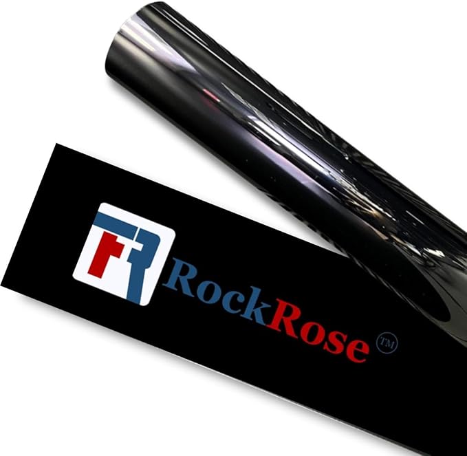 RockRose 35% Nano Ceramic Car Window Tint 40 in x 100FT 2PLY Privacy Film Heat Block, 99% UVR, and 85% IRR Block for Auto or Home Strong Adhesive, Easy Shrink, Plotter Friendly - Charcoal