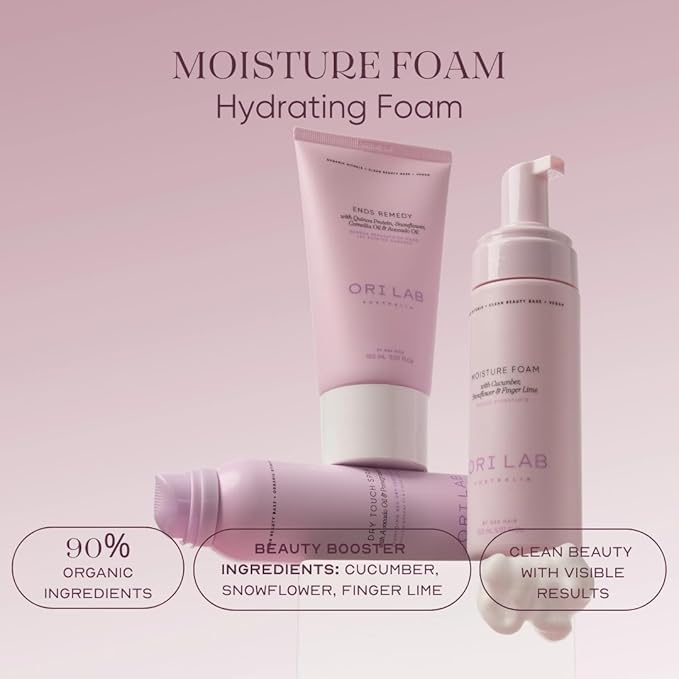 ORI LAB - Moisture Foam 150ml - Hydrating Hair Mousse for Curls