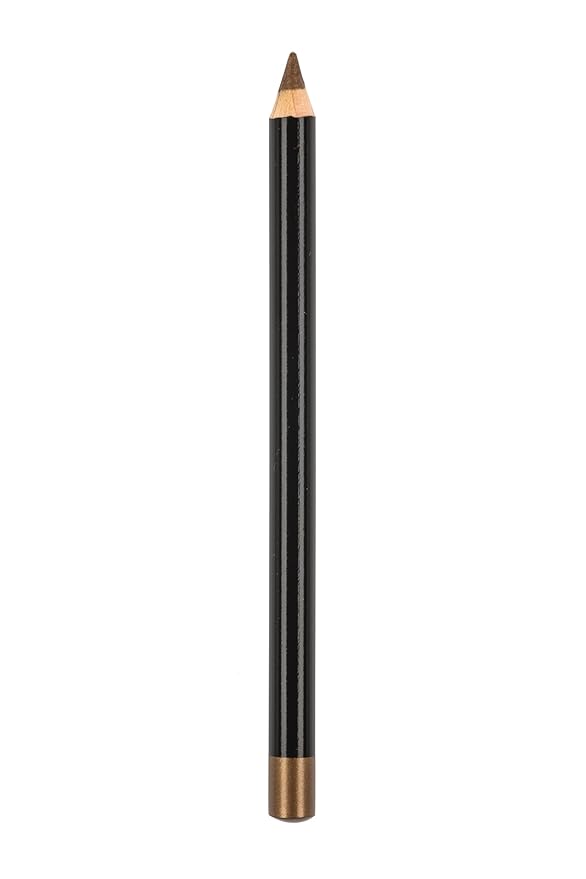 Bodyography Cream Eye Pencil, Bali Bronze - Wooden Eyeliner for Eyes & Eyebrows, Long-Lasting Cruelty-Free Coconut Oil Cosmetic Liner
