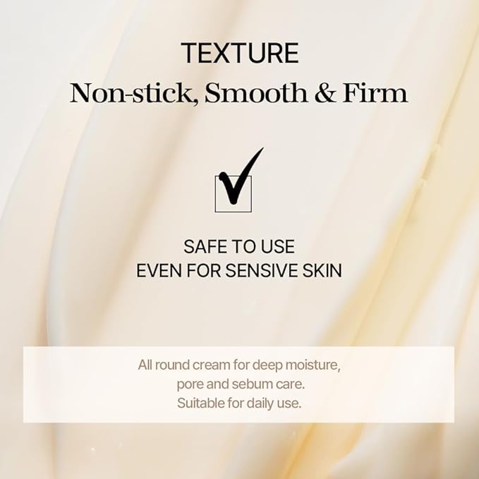mixsoon Bean Cream - Intensive Moisture Face Cream For Smooth, Nourished Skin, Pore & Sebum Care - Korean Skincare For Glass Skin - Non-stick (0.85 Fl.Oz. / 25ml)