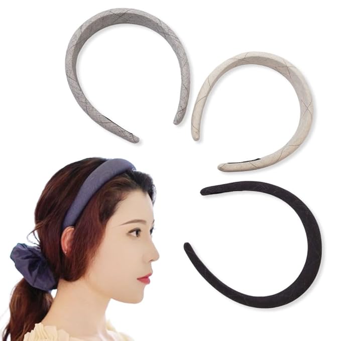 Headbands for Women 3Pack Hairbands Head Bands Non Slip for Girls Headwrap Yoga Workout Hair Accessories