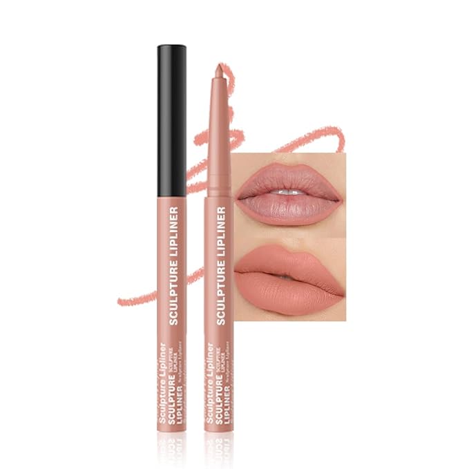 12 Colors Matte Lip Liner Pencil – Long Lasting Waterproof Lip Liner, Smudge Proof Transfer Proof Lip Pencil, High Pigment Lip Makeup for Defining & Filling Lips (09#, 1PCS)