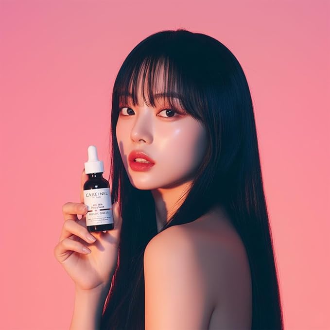 Peeling Solution AHA 30% BHA 2% Serum - Face Korean Skin Care Exfoliating & Hyaluronic Acid Vitamin - Night Treatment Anti Aging Hydrating Anti Wrinkle ph 3.6 (30ml, 1fl.oz.)