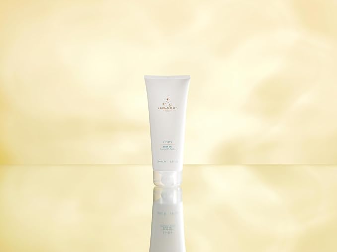 Aromatherapy Associates Revive Body Gel. Invigorating Gel to Energize and Smooth the Skin. Stimulating Essential Oils Boost Circulation and Help with Fluid Retention (6.8 fl oz)