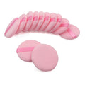 12 PCS Cotton Powder Puff, Face Puff Makeup Puffs Pads, Velour Body Puff for Loose Powder Foundation (Pink)