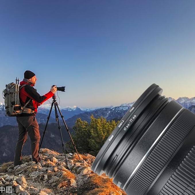 58mm Lens to 72mm Camera Lens Adapter 58mm to 72mm Step Up Ring Adapter Ring - Image 4