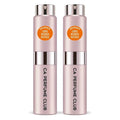 CA Perfume Impression of Libre Women Intense Amber Fougere Scent Long Lasting Perfumes for Women Eau De Parfum Travel Size Refillable Atomizer Spray 0.27 Fl Oz 8ml (Set of 2)