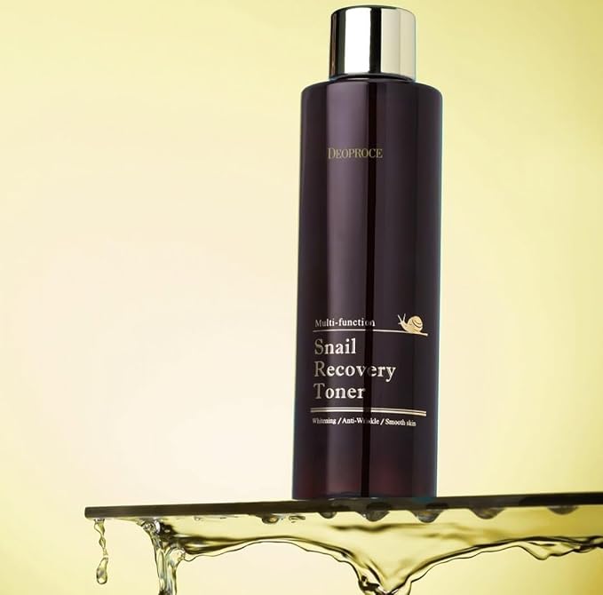 DEOPROCE Multi-Function Snail Recovery Toner (210ml) Hydrate, Repair & Glow!