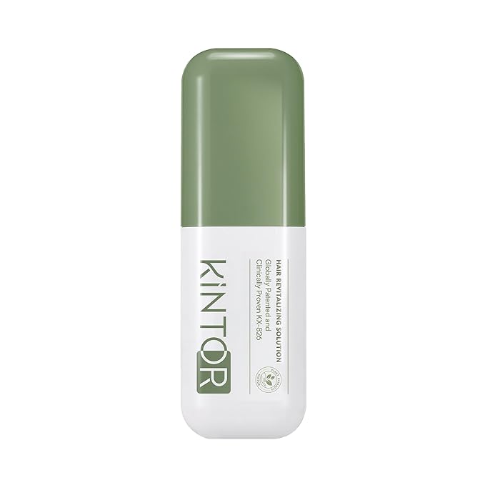 Kintor 0.5% KX-826 Hair Density Serums, DHT Blocker, Hair Repair, Thicker, Strengthening, Fuller-looking Healthier Hair, Reducing Hair Loss, for Men and Women, for All the Day, 60ml