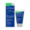Differin Acne Face Wash with 5% Benzoyl Peroxide, Daily Deep Cleanser by the makers of Differin Gel, Gentle Skin Care for Acne Prone Sensitive Skin, 4 oz (Packaging May Vary)