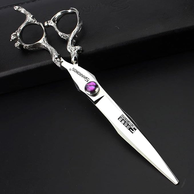 6/7/7.5/8/9-inch professional hair clipper set, stainless steel sharp hair clippers, hairdresser specific scissors (7 in cutting scissors)