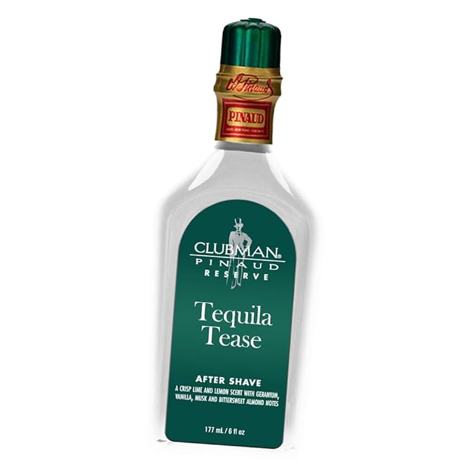 Clubman Reserve Tequila Tease After Shave Lotion for Men – Refreshing Scent After Shave Splash, Soothing Aftershave Care, 6 fl oz