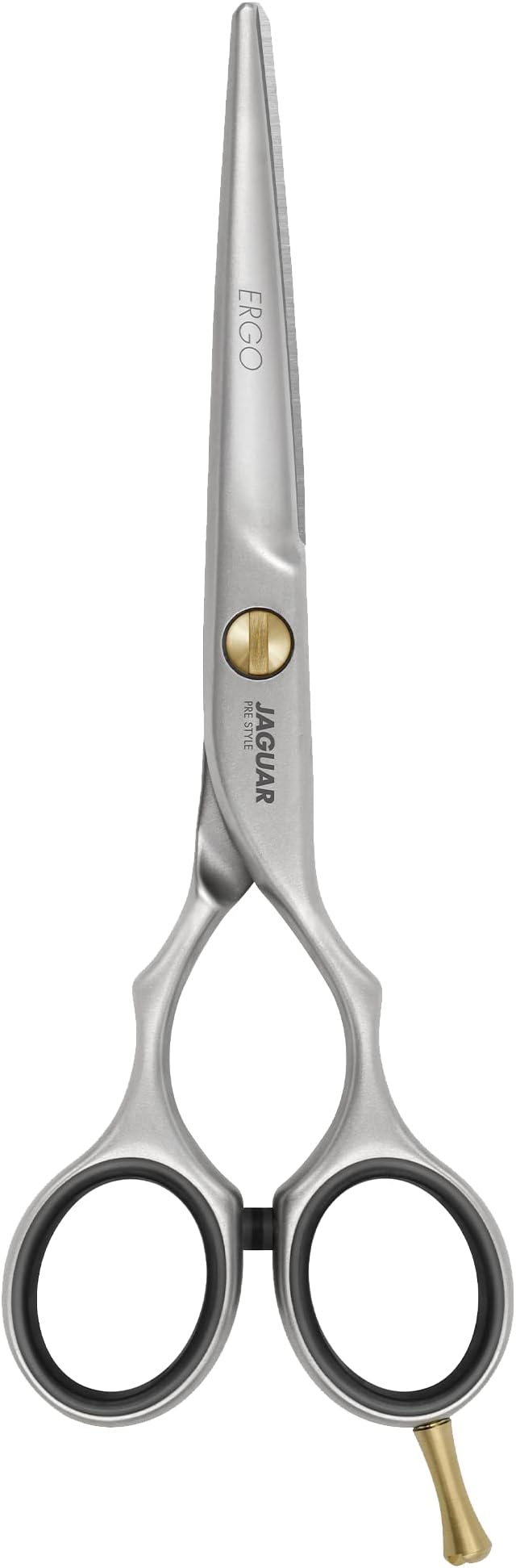 Jaguar Hairdressing Shears Pre Style Ergo 6.0 Inch Professional Stainless Steel Hair Cutting & Trimming Scissors for Salon Stylists and Barbers, Satin Finish Look, Classic Design, Made in Germany