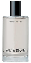 Salt & Stone Body Mist, Santal & Vetiver Scent, Skincare Infused Perfume Hair & Body Spray for Women and Men, Hydrating Fragrance with Glycerin and Red Algae, Vegan, Cruelty Free, 3.4 fl oz