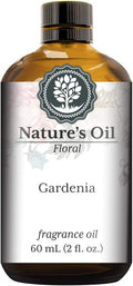 Gardenia Fragrance Oil (60ml) for Diffusers, Soap Making, Candles, Lotion, Home Scents, Linen Spray, Bath Bombs, Slime