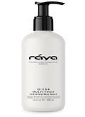 Raya Multi-Fruit Facial Cleansing Milk with AHA and BHA 16 oz (G-154) | Exfoliating Soap-Free Cleanser and Make-Up Remover for Dry and Combo Skin | Made with Multi-Fruit Alpha and Beta Hydroxy Acids