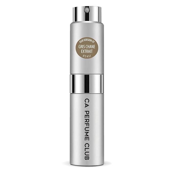CA Perfume Impression of Gris Chane Extrait for Women and Men Woody Spicy Scent Long Lasting Unisex Fragrance Eau De Parfum Travel Size Refillable Atomizer Spray 0.27 Fl Oz 8ml