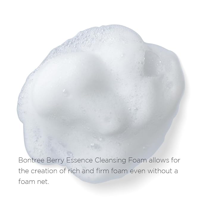 BORNTREE Berry Essence Cleansing Foam 5.07 fl oz/K-Beauty/Rich Foam Deep Cleansing/Coloring Makeup Clean Moisture.